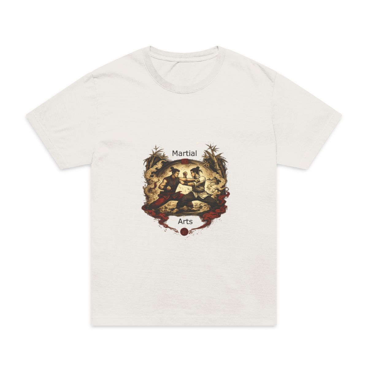 Martial Arts Vintage Crest T-Shirt 